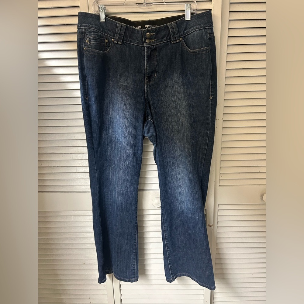 Lane Bryant Tummy Technology Boot Cut Jeans Size 16W